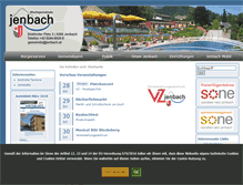 Tablet Screenshot of jenbach.at